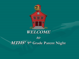 EWHS Parent Resource Night