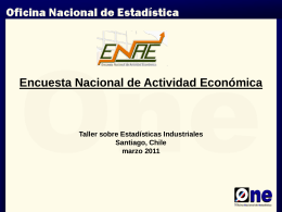 Encuesta Nacional de Actividad Económica