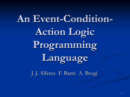 A Principled Semantics for Logic Programs Updates