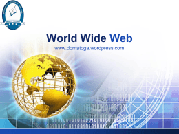 World Wide Web - Institución Educativa Los