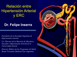Fisiopatología de la Hipertensión Arterial