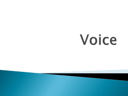 Voice - Montgomery County Schools
