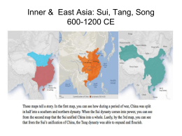 Inner & East Asia 600-1200