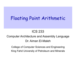 Floating Point