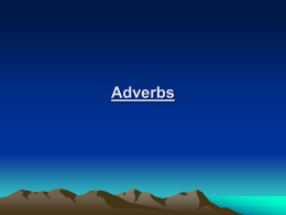 Adverbs - Wikispaces