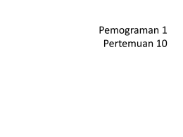 Pemograman 1 Visual basic - Home