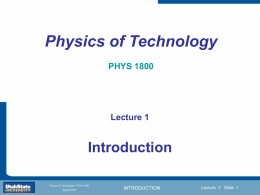 Introduction to Modern Physics PHYX 2710