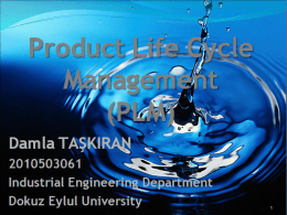 Product Life Cycle Management PLM)