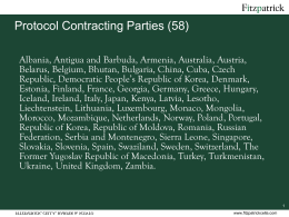 Protocol Contracting Parties