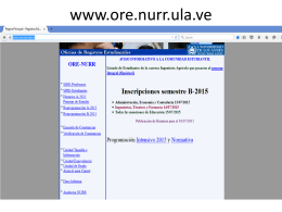 www.ore.nurr.ula.ve