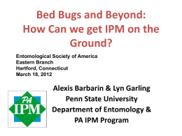 How to Implement Integrated Pest Management &