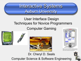 Interactive Systems Auburn University