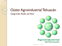Clúster Agroindustrial Tehuacán