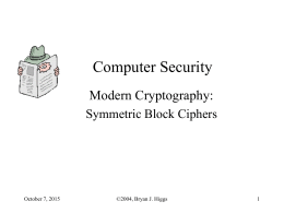 Computer Security - Rivier University