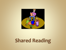 Shared Reading - Louisiana Tech University