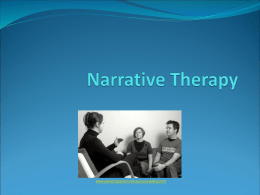 Narrative Therapy - sowk679