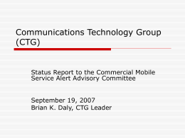 Communications Technology Group