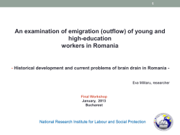 An examination of emigration (outflow) of young