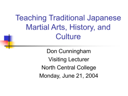 Japanese martial arts origins