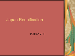 Japan Reunification - JLaFemina