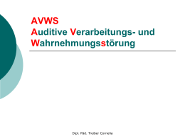 AVWS Auditive Verarbeitungs