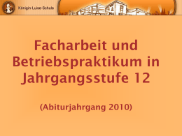 PowerPoint-Präsentation - Königin-Luise
