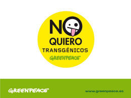 Diapositiva 1 - GP | Greenpeace España