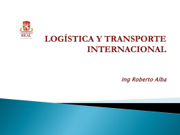 Logística y Transporte internacional