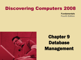 Discovering Computers Fundamentals 4th Edition