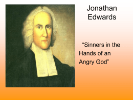 Figurative Language in “Sinners in the Hands of an