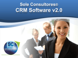 Sole Consultores®CRM Software v2.0