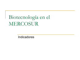 Biotecnología en el MERCOSUR