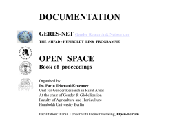 PowerPoint-Präsentation - Open-Space geres-net