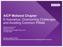 AICP Midwest Chapter - Association of Insurance