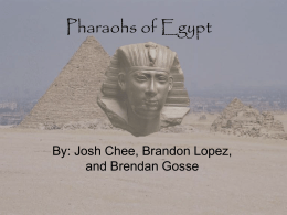 Pharaohs of Egypt - Pages