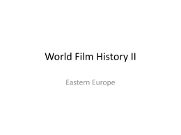 World Film History II
