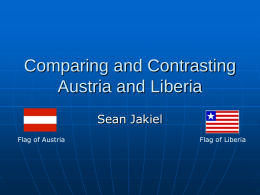 Comparing and Contrasting Austria and Liberia
