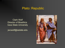 Plato Republic - Iowa State University