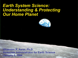 Understanding and Protecting Our Home Planet