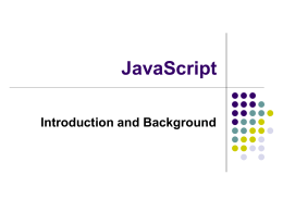 JavaScript - DePaul University