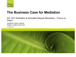 Mediation - ICC India
