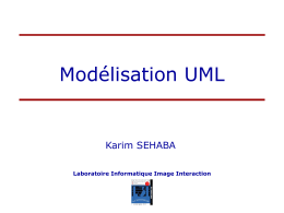 Modélisation UML