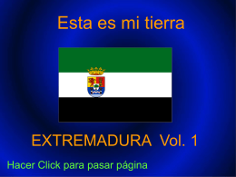 Extremadura - www.santiagodealcantara.net