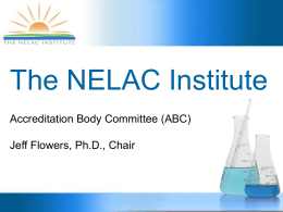 The NELAC Institute