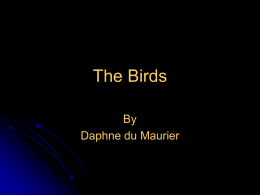 The Birds - Ms. Charek