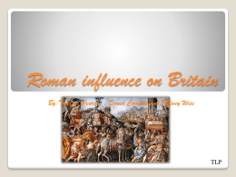 Roman influence on Britain