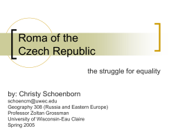 Roma of the Czech Republic