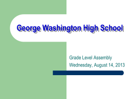 George Washington High School