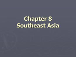 Chapter 8 Southeast Asia - Grapevine Colleyville
