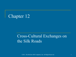 12. Cross-Cultural Exchanges on the Silk Roads